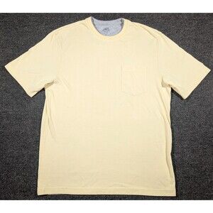 Izod Saltwater Collection Relaxed Classics Shirt Mens Size M Short Sleeve Pocket